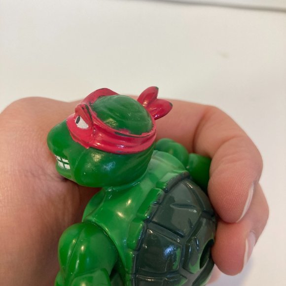 Vintage TMNT Ninja Turtles Figure Wacky Action Raphael 1989 Figure Only - Picture 6 of 9